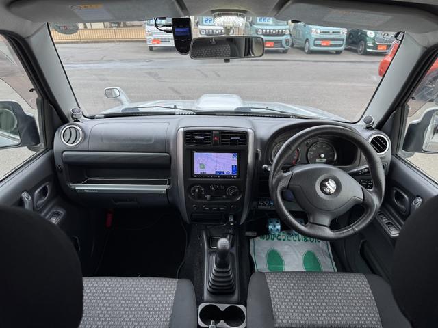 ジムニー ＸＣ　禁煙車　８型　５ＭＴ　ナビ　前後ドラレコ　社外１６インチ　ヘッドライトＬＥＤバルブ変更済（4枚目）