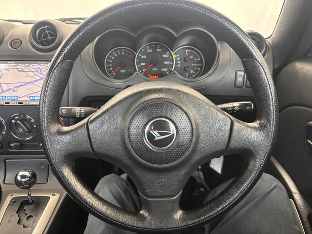 コペン アクティブトップ 4AT HDDナビ 地デジ HIDヘッドライト 15インチWORKアルミ 2023年タイヤ(5枚目)