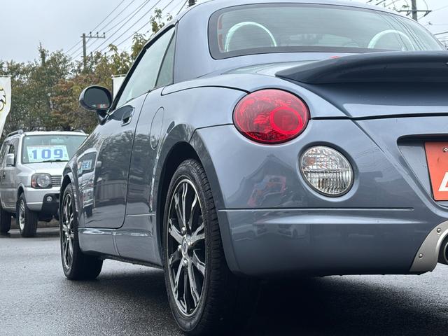 コペン アクティブトップ 4AT HDDナビ 地デジ HIDヘッドライト 15インチWORKアルミ 2023年タイヤ(51枚目)