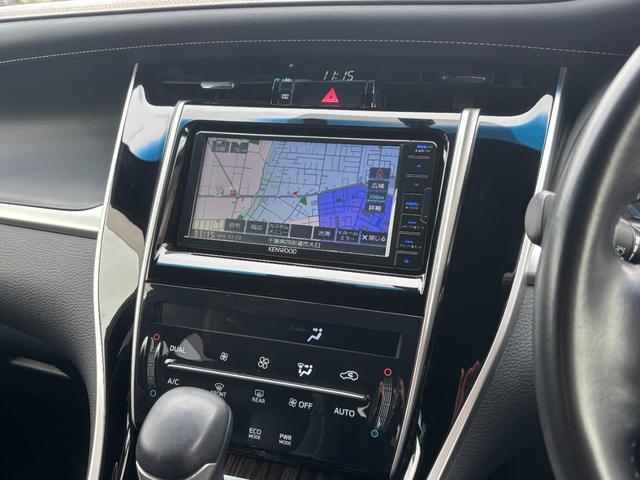 ハリアー エレガンス　禁煙車　ケンウッドナビＭＤＶ－Ｄ７１１Ｗ　バックカメラ　ＫＥＩＹＯ前後ドラレコ　ＥＴＣ　ＬＥＤライト（11枚目）