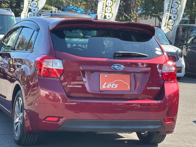 インプレッサスポーツ 2.0iアイサイト プラウドエディション 禁煙車 4WD PanasonicナビCN-RS02D バックカメラ 前後ドラレコ ETC2.0 パワーコンセント LEDアクセサリーライナー ルーフスポイラー 純正AW16インチ(37枚目)