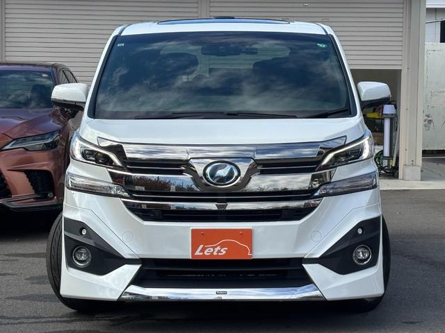 ヴェルファイアハイブリッド エグゼクティブラウンジ　１オーナー禁煙車　純正９型ナビ　ツインムーンルーフ　全方位モニター　１２．１型フリップダウンモニター　ＢＯＳＥサウンド　ドラレコ　ＥＴＣ２．０　モデリスタエアロ　両側パワスラ　純正ＡＷ１７インチ（35枚目）
