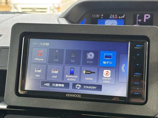 タント カスタムＸスタイルセレクション　禁煙車　スマアシ　新品ケンウッドナビＭＤＶ－Ｄ６１２Ｗ　バックカメラ　前後ドラレコ　両側パワスラ　ミラクルオープンドア　　ステアリングスイッチ　イルミネーションＰ　運／助シートヒータ　純ＡＷ１４インチ（11枚目）