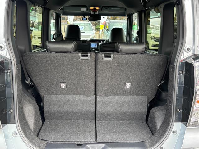 タント カスタムＸスタイルセレクション　禁煙車　スマアシ　新品ケンウッドナビＭＤＶ－Ｄ６１２Ｗ　バックカメラ　前後ドラレコ　両側パワスラ　ミラクルオープンドア　　ステアリングスイッチ　イルミネーションＰ　運／助シートヒータ　純ＡＷ１４インチ（23枚目）