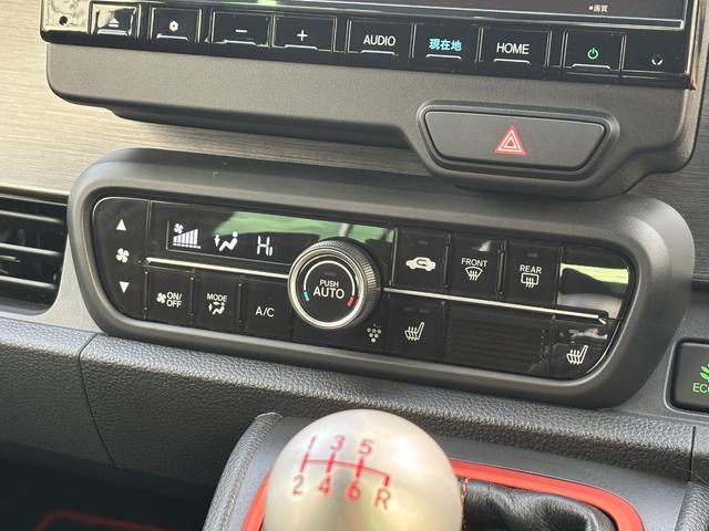 N-ONE RS 1オーナー禁煙 6速MT 純正9型プレミアムインターナビ 前/車内/後ドラレコ ETC2.0 ハイグレードスピーカ 純OPサスペンション(10mmダウン) SEEKER製マフラー ユピテルレーダー探知(16枚目)