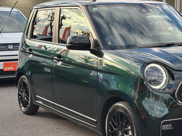 N-ONE RS 1オーナー禁煙 6速MT 純正9型プレミアムインターナビ 前/車内/後ドラレコ ETC2.0 ハイグレードスピーカ 純OPサスペンション(10mmダウン) SEEKER製マフラー ユピテルレーダー探知(38枚目)