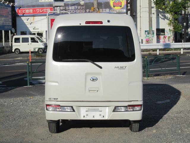 ハイゼットカーゴ クルーズターボＳＡＩＩＩ　エアコン　パワステ　パワーウインドウ　Ｗエアーバッグ　キーレス　ＡＢＳ　ＴＲＣ　ＨＤＤナビ　フルセグＴＶ　電格ミラー　ＥＴＣ　ＣＤ　ＤＶＤ　Ｂｌｕｅｔｏｏｔｈ　アイドリングストップ　記録簿　取説（6枚目）