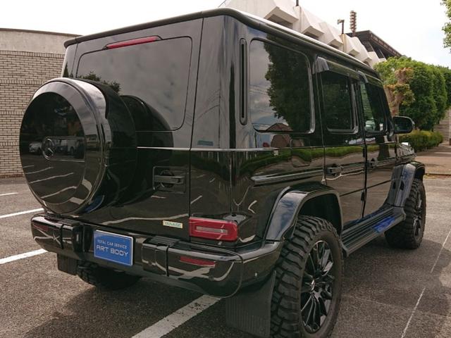 Gクラス G350d AMGライン ARTオリジナルカスタム ヘッドライトインナーブラック加工済(8枚目)
