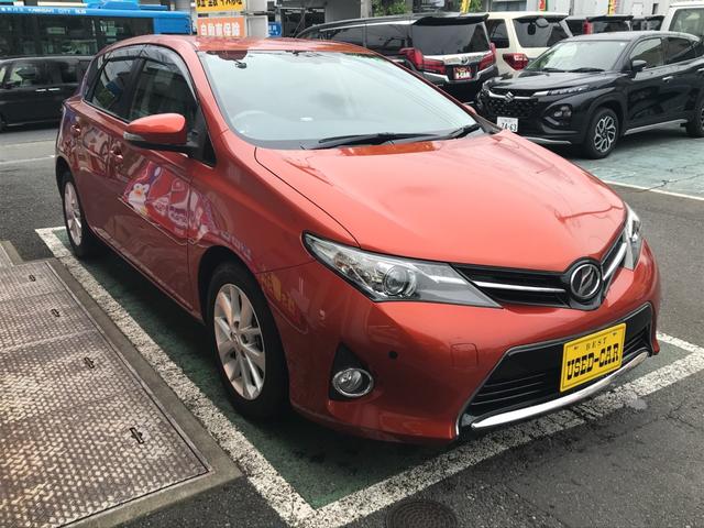 オーリス ＲＳ　Ｓパッケージ　６速マニュアル車　純正ＳＤナビ　コーナーセンサー　サイドバイザー　バックモニター　ＥＴＣ車載器　ワンオーナー（2枚目）