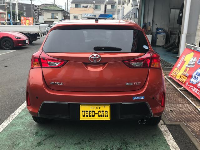 オーリス ＲＳ　Ｓパッケージ　６速マニュアル車　純正ＳＤナビ　コーナーセンサー　サイドバイザー　バックモニター　ＥＴＣ車載器　ワンオーナー（8枚目）