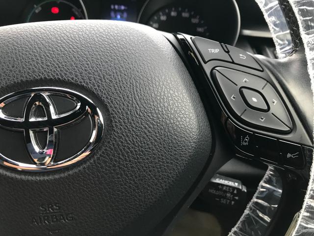 Ｃ－ＨＲ Ｓ　ハイブリッド　イクリプスＳＤナビ　フルセグＴＶ　Ｂｌｕｅｔｏｏｔｈ接続　ＤＶＤ　バックモニタ　ＥＴＣ　クルーズコントロール　衝突軽減ブレーキ　ＬＥＤヘッドライト　電動パーキングブレーキ　スマートキー（24枚目）