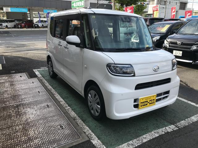 タント Ｌ　純正ＣＤ／ラジオ　両側スライドドア　衝突軽減ブレーキ　キーレースエントリー　クリアランスソナー４センサー　ＬＥＤヘッドライト　アイドリングストップ（3枚目）
