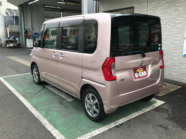 タント Ｘ　ＳＡ　トヨタ製ＨＤＤナビ　Ｂｌｕｅｔｏｏｔｈ接続　フルセグＴＶ　ラジオ　ＣＤ　ＤＶＤ再生　スマートキー　プッシュスタート　左電動スライドドア　衝突軽減ブレーキ（10枚目）