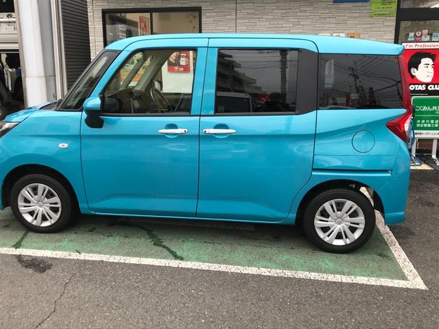 ルーミー Ｘ　純正ＳＤナビＮＳＬＮ－Ｗ６８　スマートキー　ステアリングリモコン　プッシュスタート　衝突軽減ブレーキ　シートヒーター　ラジオ　Ｂｌｕｅｔｏｏｔｈ接続　スマートキー　バックモニタ　ＥＴＣ（6枚目）