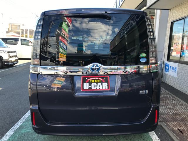 ヴォクシー ハイブリッドX 純正SDナビ NSZT-W64 バックモニタ- フルセグTV DVD再生 Bluetooth接続 衝突軽減ブレーキ 両側電動スライドドア ETC LEDヘッドライト プッシュスタート(4枚目)