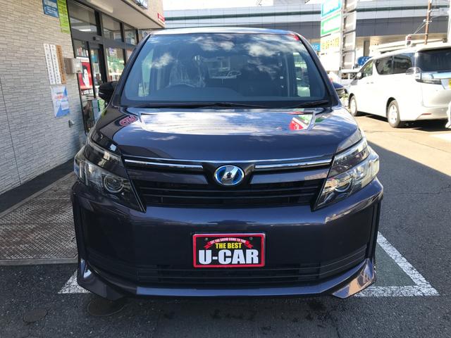 ヴォクシー ハイブリッドX 純正SDナビ NSZT-W64 バックモニタ- フルセグTV DVD再生 Bluetooth接続 衝突軽減ブレーキ 両側電動スライドドア ETC LEDヘッドライト プッシュスタート(7枚目)