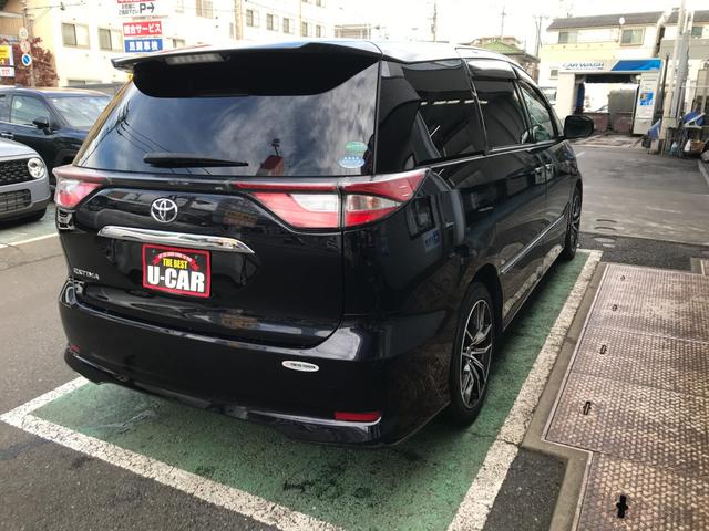 エスティマ アエラス　プレミアム　純正ＳＤナビ　バックモニター　クルーズコントロール　ステアリングリモコン　両側電動スライドドア　ＥＴＣ２．０　ＤＶＤ再生　フルセグ　スマートキー　社外１８インチアルミホイール　ハーフレザーシート（3枚目）