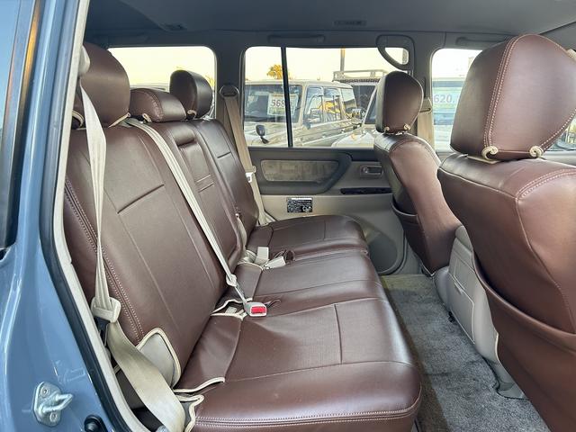 ランドクルーザー100 VXリミテッド 丸目フェイス換装 ARBバンパー オールペイントブルーグレー サイドモールレス(8枚目)