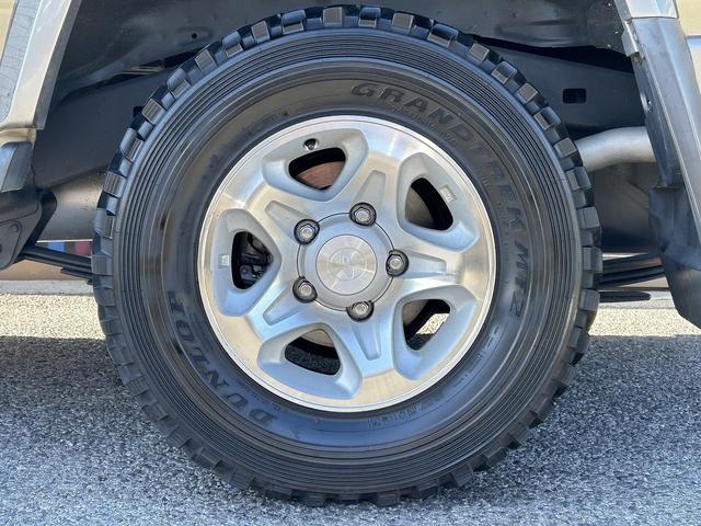 ランドクルーザー70 バン ベージュ 前後デフロック TOYOTAロゴグリル(10枚目)