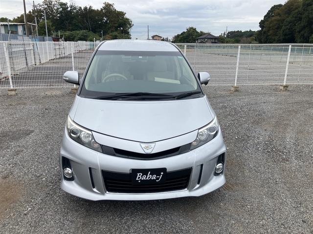 エスティマ アエラス　３列シート　フルフラット　盗難防止システム　衝突安全ボディ　ＨＩＤ（2枚目）