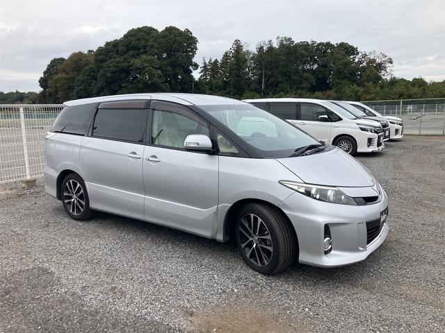 エスティマ アエラス　３列シート　フルフラット　盗難防止システム　衝突安全ボディ　ＨＩＤ（4枚目）