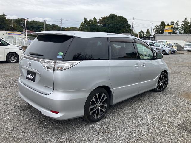 エスティマ アエラス　３列シート　フルフラット　盗難防止システム　衝突安全ボディ　ＨＩＤ（5枚目）