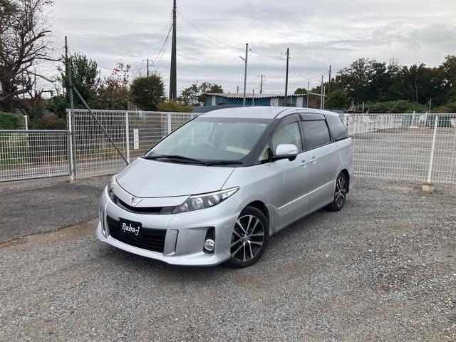 エスティマ アエラス　３列シート　フルフラット　盗難防止システム　衝突安全ボディ　ＨＩＤ（8枚目）