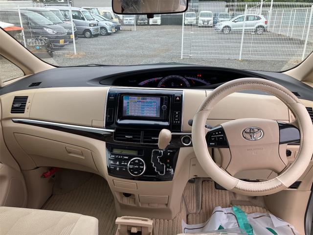 エスティマ アエラス　３列シート　フルフラット　盗難防止システム　衝突安全ボディ　ＨＩＤ（11枚目）