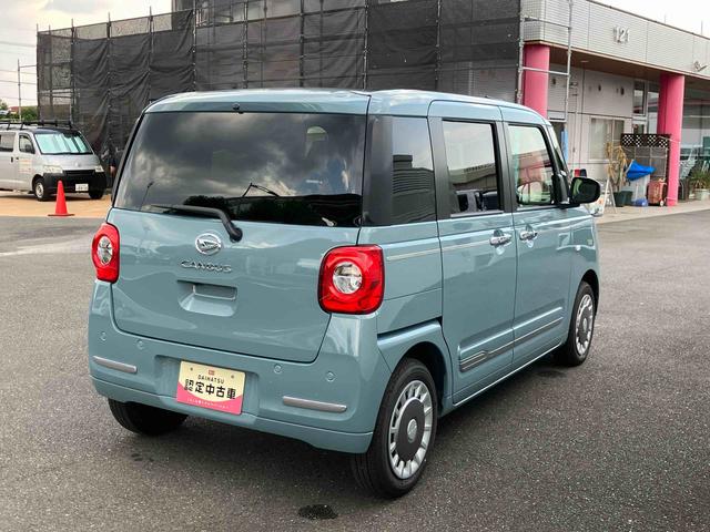 ムーヴキャンバス セオリーＧ　前席シートヒーター　電動パーキングブレーキ　まごころ保証１年　走行距離無制限付き　ＣＤオーディオ　スマートアシスト　キーフリー　プッシュスタート　シートヒーター　電動パーキングブレーキ　電動スライドドア　エアコン　パワステ　パワーウィンドウ（3枚目）
