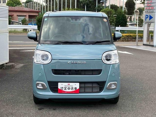 ムーヴキャンバス セオリーＧ　前席シートヒーター　電動パーキングブレーキ　まごころ保証１年　走行距離無制限付き　ＣＤオーディオ　スマートアシスト　キーフリー　プッシュスタート　シートヒーター　電動パーキングブレーキ　電動スライドドア　エアコン　パワステ　パワーウィンドウ（4枚目）
