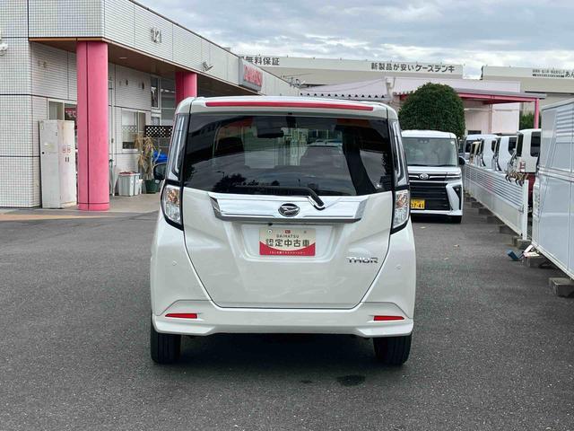 トール カスタムＧ　ターボ　保証　新車保証・まごころ保証　１年間・走行距離無制限付き（4枚目）