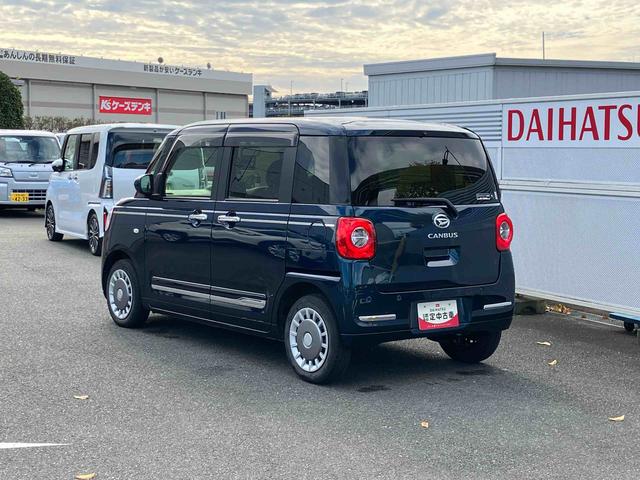 ムーヴキャンバス セオリーGターボ インタークーラーターボ 9インチスマホ連携ディスプレイオーディオ バックカメラ アダプティブクルーズコントロール ETC 電動パーキングブレーキ 両側電動スライドドア 両席シートヒーター テレビキット(2枚目)