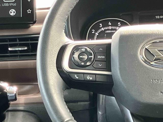 ムーヴキャンバス セオリーGターボ インタークーラーターボ 9インチスマホ連携ディスプレイオーディオ バックカメラ アダプティブクルーズコントロール ETC 電動パーキングブレーキ 両側電動スライドドア 両席シートヒーター テレビキット(16枚目)