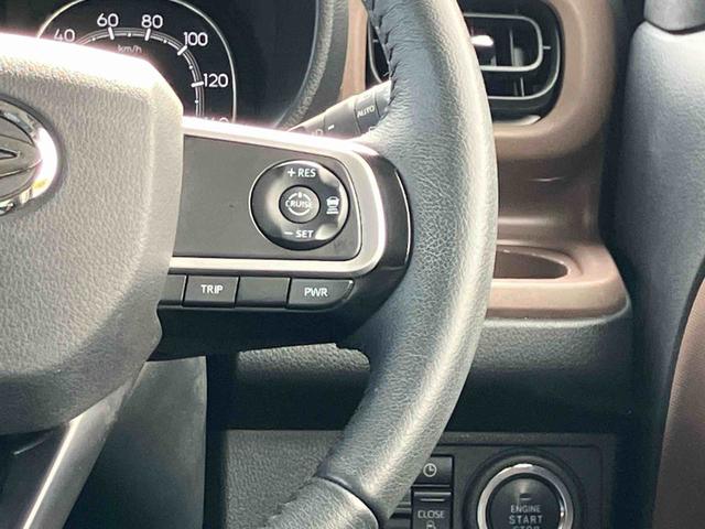 ムーヴキャンバス セオリーGターボ インタークーラーターボ 9インチスマホ連携ディスプレイオーディオ バックカメラ アダプティブクルーズコントロール ETC 電動パーキングブレーキ 両側電動スライドドア 両席シートヒーター テレビキット(17枚目)