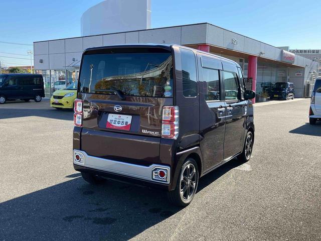 ウェイク G SA インタークーラーターボエンジン 社外7型オールインワンナビ バックカメラ 社外前後ドライブレコーダー 社外ETC 両側電動スライドドア LEDヘッドランプ&LEDフォグランプ ラゲージボード(4枚目)