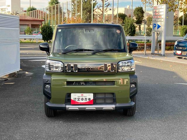 タフト Ｇターボ　インタークーラーターボエンジン　４輪駆動　パノラマモニター対応カメラ　純正９型オールインワンナビ　純正ＥＴＣ　前後ナビ連動式ドライブレコーダー　両席シートヒーター　４コーナーセンサー　１５インチタイヤ（4枚目）