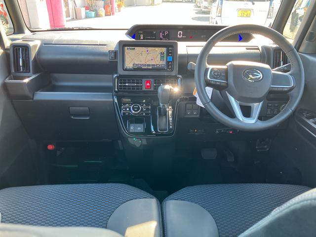 タント カスタムＲＳ　インタークーラーターボエンジン　純正７型ワイドエントリーナビ　バックカメラ　前後ナビ連動式ドライブレコーダー　純正ＥＴＣ　両側電動スライドドア　両席シートヒーター　６コーナーセンサー　ＵＳＢソケット（7枚目）