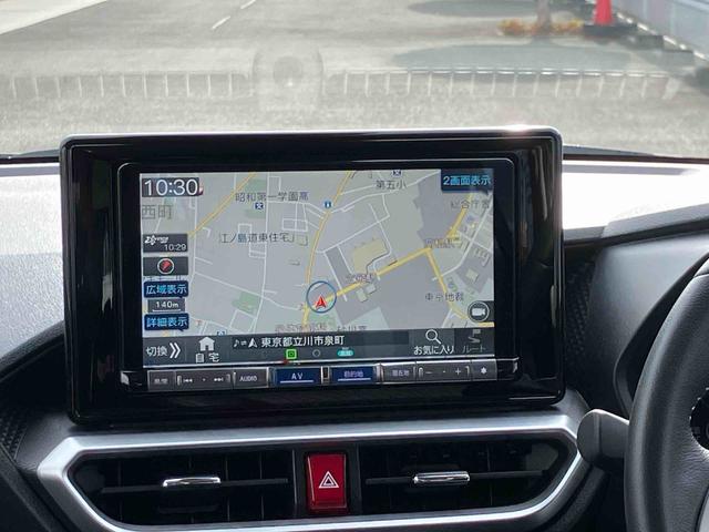 ロッキー プレミアムG HEV ハイブリッドモデル 純正9型オールインワンナビ パノラマモニター対応カメラ 前後ナビ連動式ドライブレコーダー 純正ETC 17インチアルミホイール アダプティブクルーズコントロール 両席シートヒーター(11枚目)