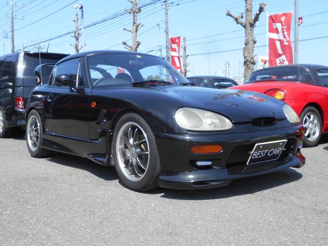 カプチーノ - スズキ リミテッド ツインカムターボ 5速 黒リミテッド