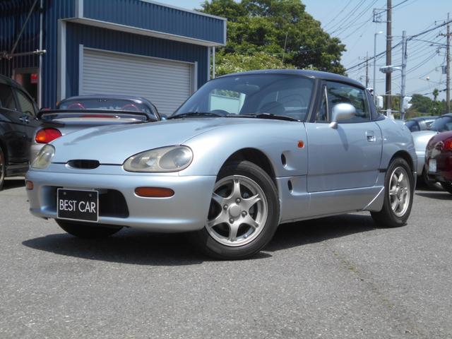 カプチーノ ベースグレード　最終型　５速マニュアル　ツインカムターボ　ノーマル車　４ＷＡＹオープンカー　純正リアウイング　後期型専用１４インチアルミ　ＣＤオーディオ　ＥＴＣ付　収納ネット　ルーフ収納カバー付き（39枚目）