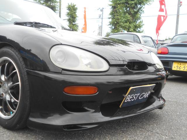カプチーノ リミテッド　５速　ツインカムターボ　黒リミテッド　パワステ　フルエアロ　ローダウン　１５インチＡＷ　フジツボマフラー　ＣＤ　　地デジＴＶ　ＥＴＣ　フロントタワーバー　　容量アップインタークーラー（49枚目）