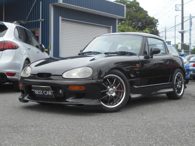 カプチーノ リミテッド　５速　ツインカムターボ　黒リミテッド　パワステ　フルエアロ　ローダウン　１５インチＡＷ　フジツボマフラー　ＣＤ　　地デジＴＶ　ＥＴＣ　フロントタワーバー　　容量アップインタークーラー（64枚目）
