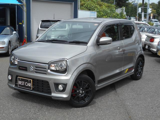 アルトワークス ベースグレード　５速　４ＷＤ　ターボ車　カキモトマフラー　スマートキー　純正レカロシート　純正ナビ　ＴＶ　ＤＶＤ　ＣＤブルートゥース　ＥＴＣ付　オートエアコン　ドアバイザー　レーダー探知機　ブースト計（7枚目）