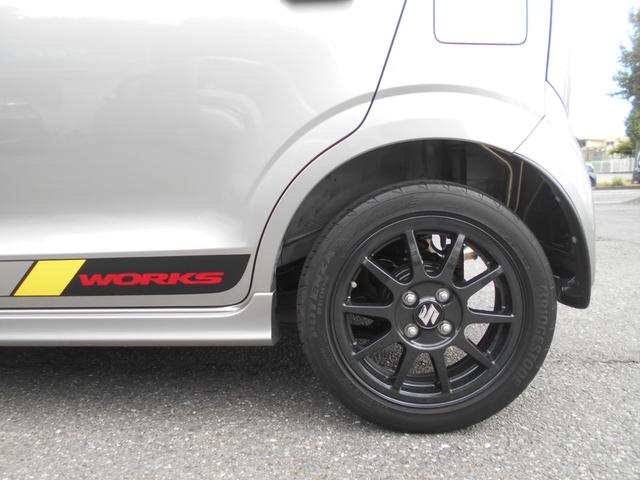 アルトワークス ベースグレード　５速　４ＷＤ　ターボ車　カキモトマフラー　スマートキー　純正レカロシート　純正ナビ　ＴＶ　ＤＶＤ　ＣＤブルートゥース　ＥＴＣ付　オートエアコン　ドアバイザー　レーダー探知機　ブースト計（34枚目）