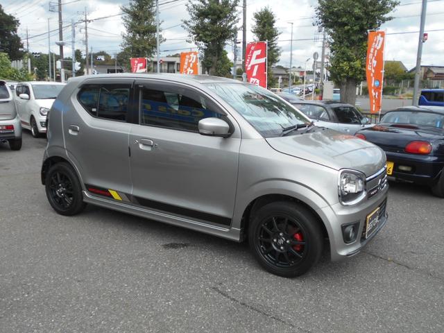 アルトワークス ベースグレード　５速　４ＷＤ　ターボ車　カキモトマフラー　スマートキー　純正レカロシート　純正ナビ　ＴＶ　ＤＶＤ　ＣＤブルートゥース　ＥＴＣ付　オートエアコン　ドアバイザー　レーダー探知機　ブースト計（46枚目）