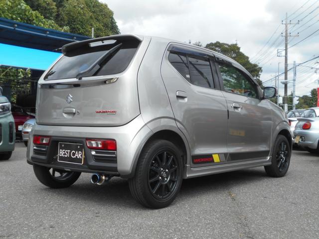 アルトワークス ベースグレード　５速　４ＷＤ　ターボ車　カキモトマフラー　スマートキー　純正レカロシート　純正ナビ　ＴＶ　ＤＶＤ　ＣＤブルートゥース　ＥＴＣ付　オートエアコン　ドアバイザー　レーダー探知機　ブースト計（64枚目）