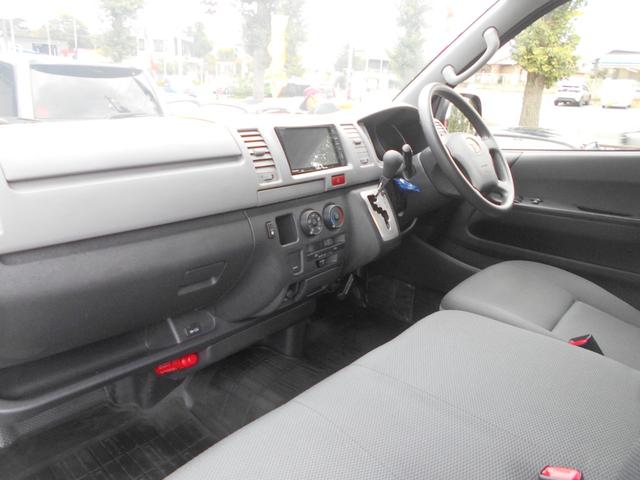 ハイエースバン ロングDX GLパッケージ 選挙カー 放送宣伝車登録 ワンオーナー オートマ ナビ TV CD ブルートゥース バックカメラ ETC キーレス ユニペックス社製スピーカー アンプ サブバッテリー 6人乗り 8ナンバー(9枚目)