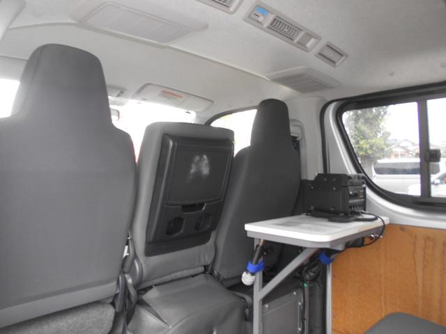 ハイエースバン ロングDX GLパッケージ 選挙カー 放送宣伝車登録 ワンオーナー オートマ ナビ TV CD ブルートゥース バックカメラ ETC キーレス ユニペックス社製スピーカー アンプ サブバッテリー 6人乗り 8ナンバー(21枚目)