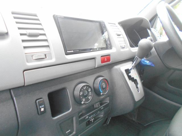 ハイエースバン ロングDX GLパッケージ 選挙カー 放送宣伝車登録 ワンオーナー オートマ ナビ TV CD ブルートゥース バックカメラ ETC キーレス ユニペックス社製スピーカー アンプ サブバッテリー 6人乗り 8ナンバー(27枚目)