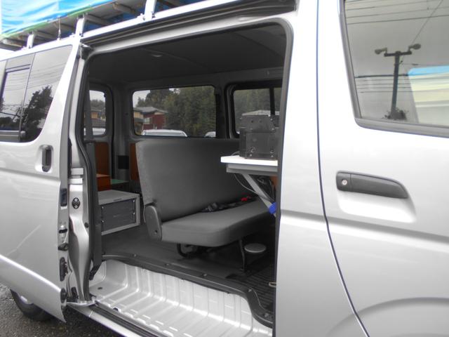 ハイエースバン ロングDX GLパッケージ 選挙カー 放送宣伝車登録 ワンオーナー オートマ ナビ TV CD ブルートゥース バックカメラ ETC キーレス ユニペックス社製スピーカー アンプ サブバッテリー 6人乗り 8ナンバー(36枚目)